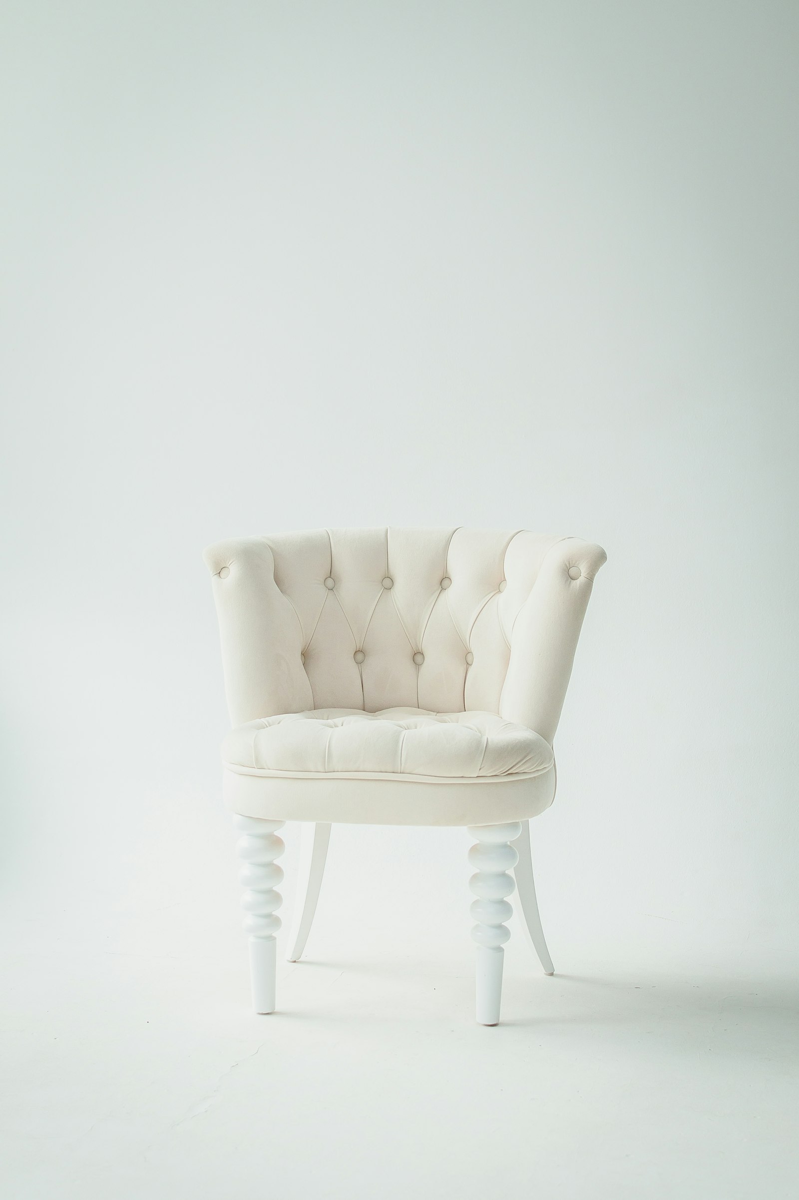 The Luma chair in a warm architectural setting